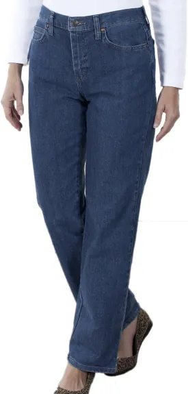 LEE Women's Relaxed Fit Straight-Leg Jean