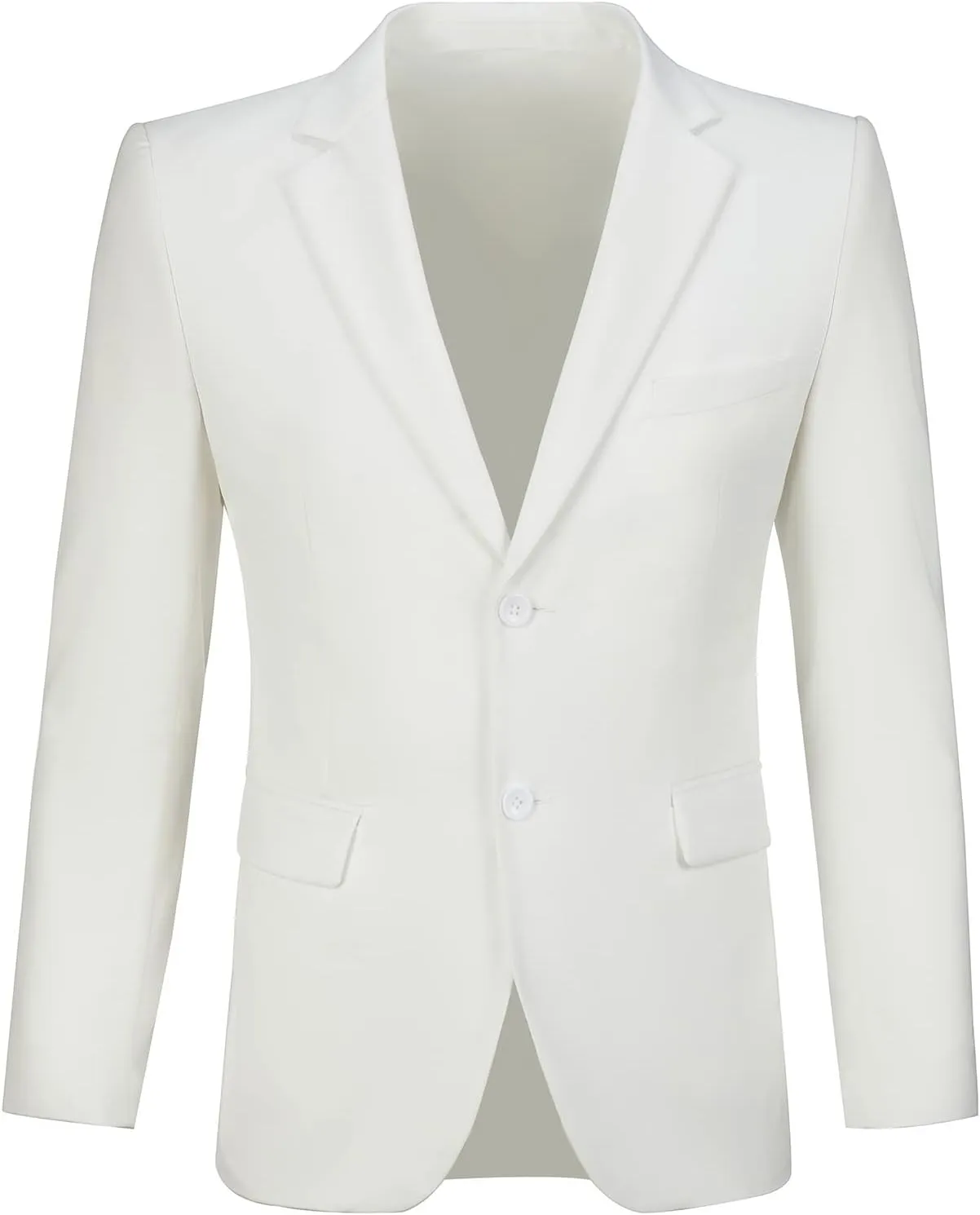 Men Suit Slim Fit 2 Piece Solid 2 Button Business Suits Blazer Wedding Prom Tuxedo for Men Suit Jacket Pants with Tie
