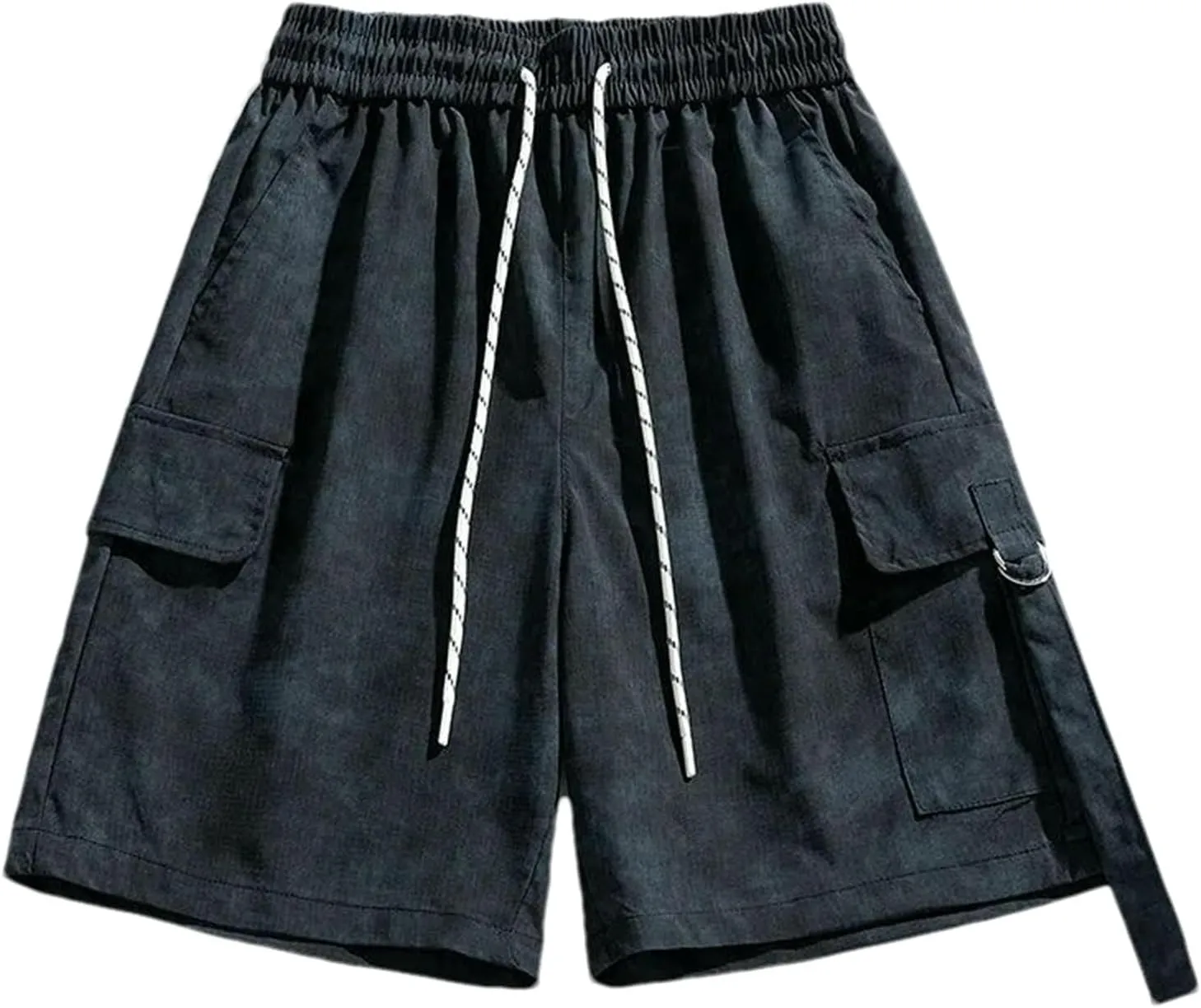 Summer Camouflage Cargo Shorts Men's High Street Loose Multi-Pocket Vintage Twill Casual Shorts Men Clothing