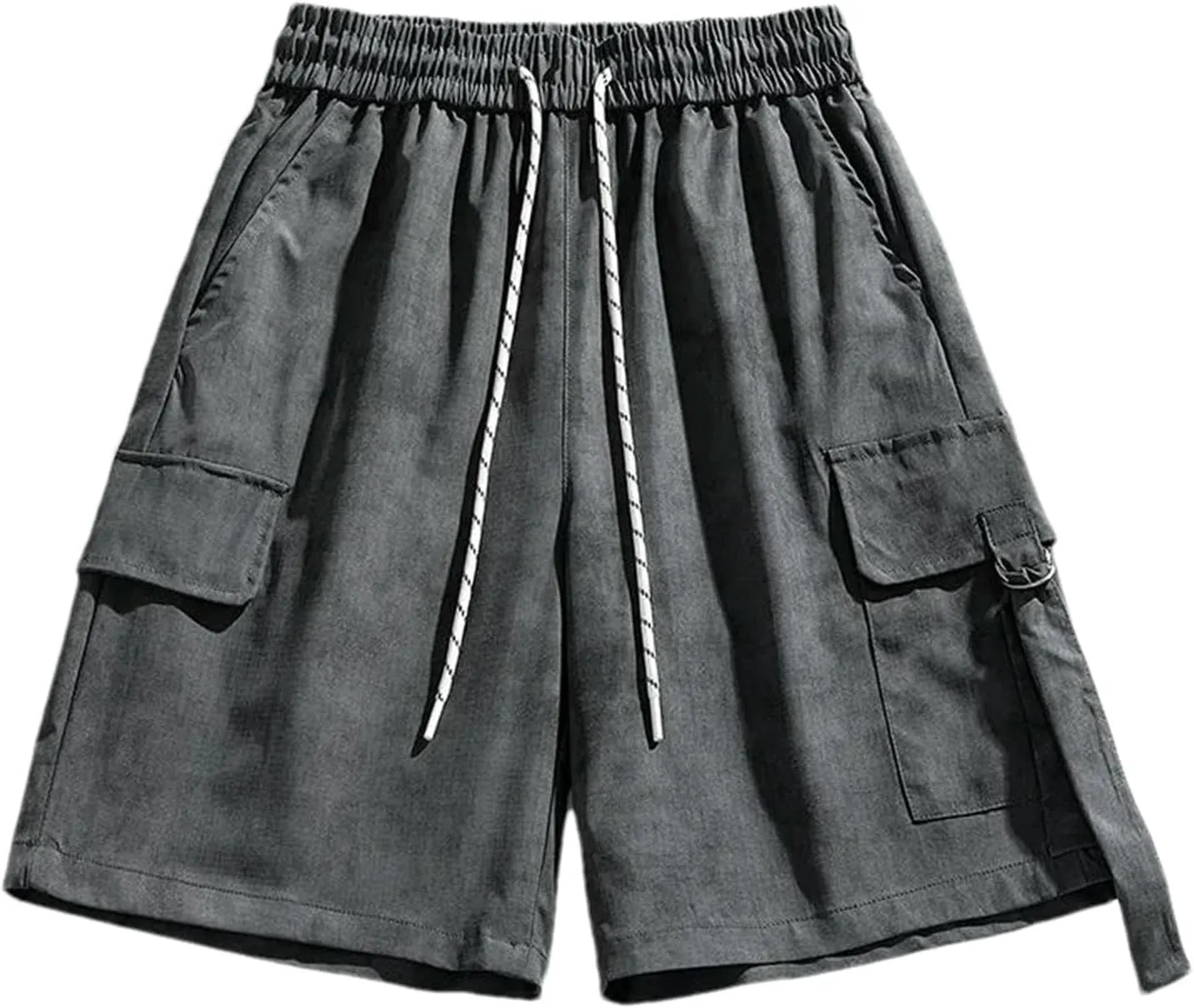 Summer Camouflage Cargo Shorts Men's High Street Loose Multi-Pocket Vintage Twill Casual Shorts Men Clothing